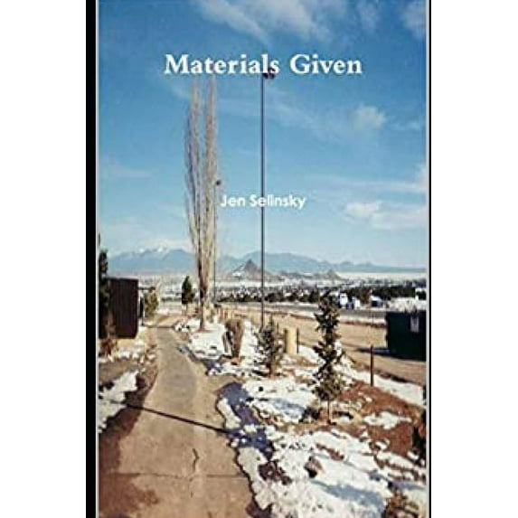 Materials Given (Paperback)