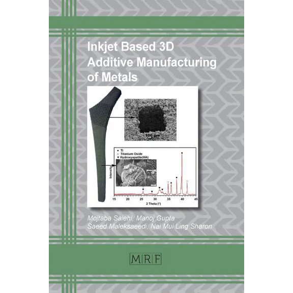 Materials Research Foundations Inkjet Based 3D Additive Manufacturing of Metals, Book 20, (Paperback)