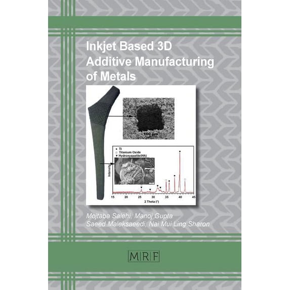 Materials Research Foundations Inkjet Based 3D Additive Manufacturing of Metals, Book 20, (Paperback)