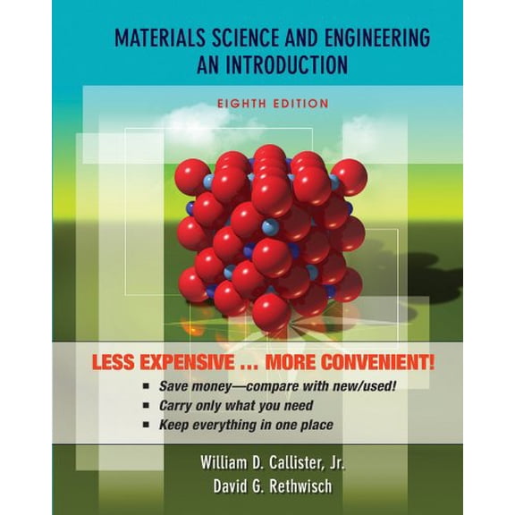 Pre-Owned Materials Science and Engineering: An Introduction (Loose Leaf) 0470556730 9780470556733