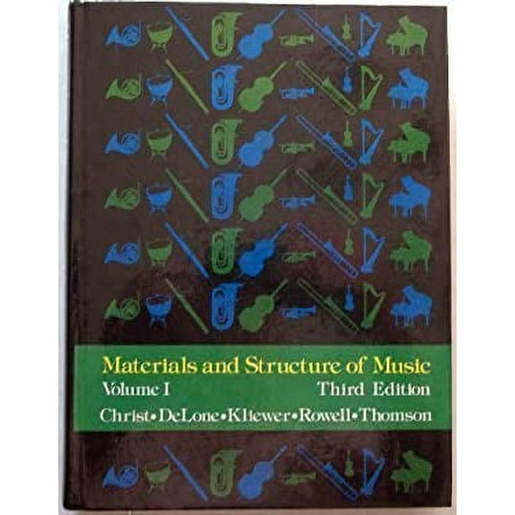 Pre-Owned Materials and Structure of Music, Volume I (Hardcover) 0135604176 9780135604175