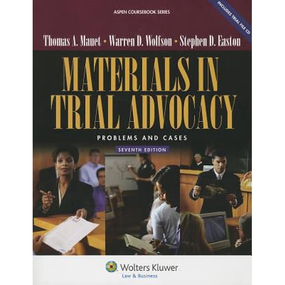 Pre-Owned Materials in Trial Advocacy: Problems and Cases (Aspen Coursebook Series) (Paperback) 073551044X 9780735510449
