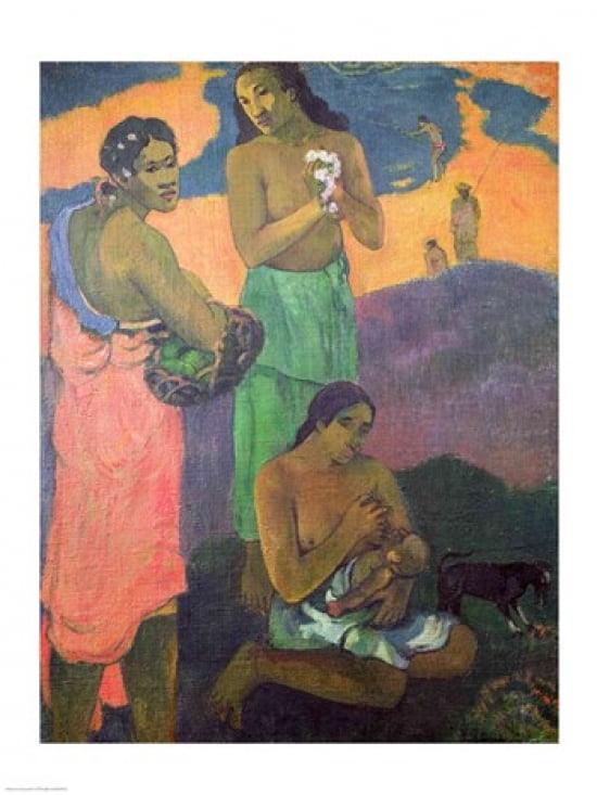 Maternity 1899 Canvas Art - Paul Gauguin (18 x 24)