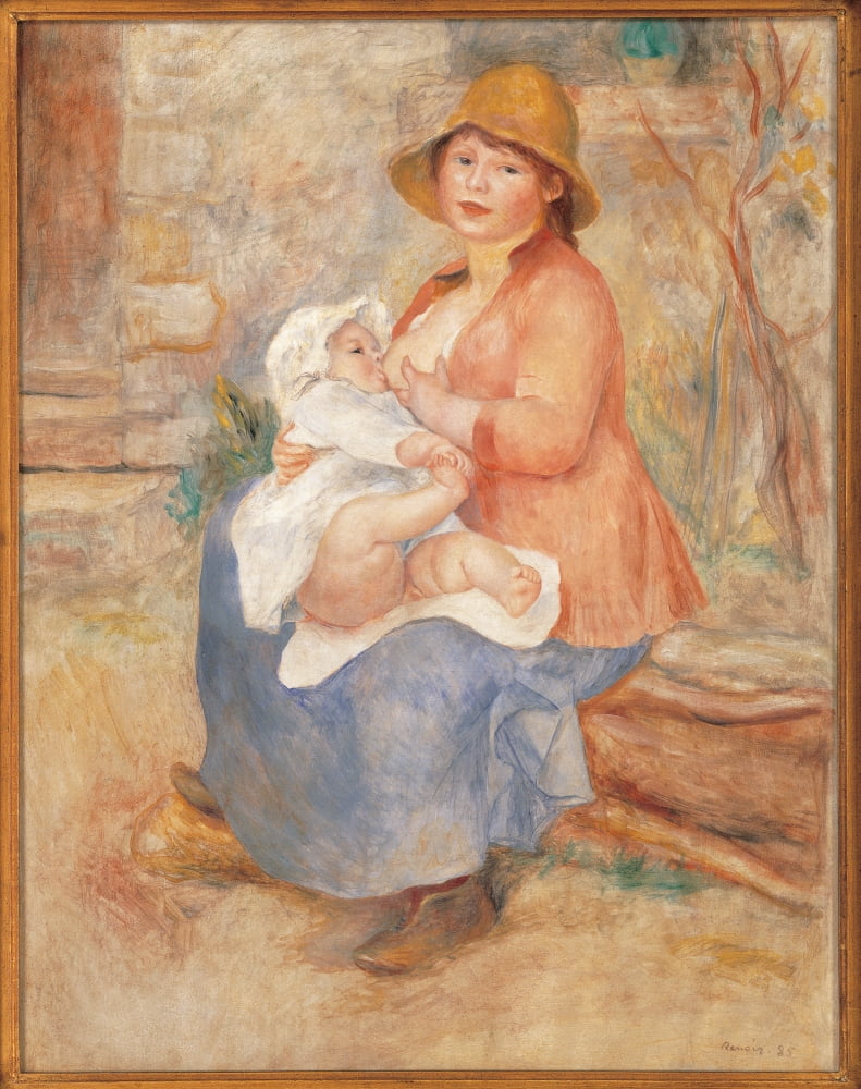 Maternity Also Called Child At The Breast Canvas Art -  (24 x 36)