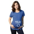 thumbnail image 1 of Maternity Baby Boy Loading Funny Nerdy Pregnancy Announcement T shirt, 1 of 9