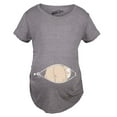 thumbnail image 1 of Maternity Baby Mooning Novelty Shirt Pregnancy Announcement Cute Bump Reveal, 1 of 6