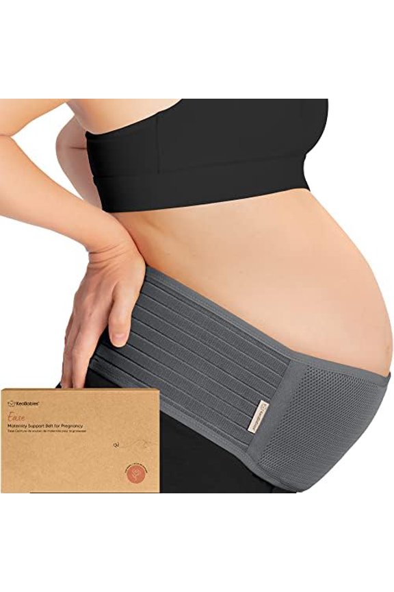 Maternity Bands for - Soft & Breathable Support Band, Adjustable Maternity Belt for , Support, Comfortable, Easy to Use (Mystic Gray, M/L)