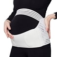 thumbnail image 1 of Maternity Belly Band - Pregnancy Belly Bands for Abdomen Pelvic Waist Back Support - Adjustable Belly Support Bands for Pregnant Women - Pregnancy Must Haves - Maternity Belt Fits Up to 46", 1 of 8