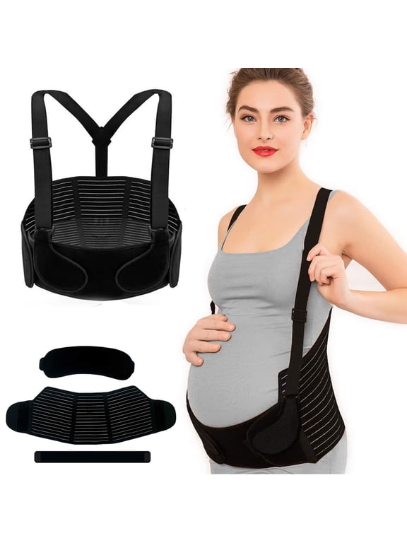 Maternity Belly Band for Pregnant Women,Machine Washable Maternity Belt ,Pregnancy Belly Support Band For Hip Back Pelvic Pain Relief , Belly Brace,XL
