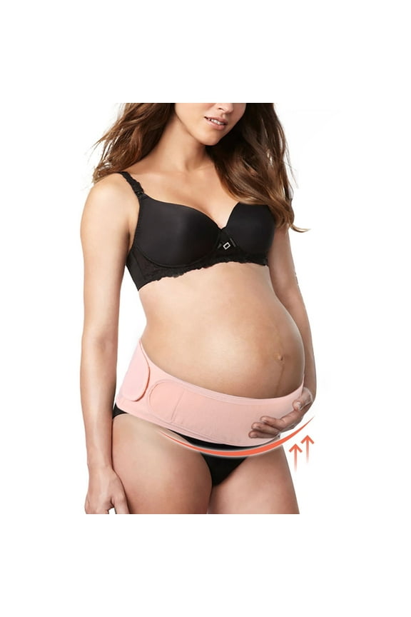 Maternity Belt Pregnancy Support Belt Breathable Belly Band Adjustable Abdominal Binder, Back and Pelvic Support, Prenatal Cradle for Baby Prenatal and Postpartum Use
