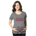 thumbnail image 1 of Maternity Bump's First Thanksgiving T Shirt Cute Funny Turkey Day Pregnancy Tee, 1 of 7