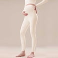 thumbnail image 1 of Maternity Cotton Adjustable Waistband Pants for Warmth and Comfort, 1 of 6
