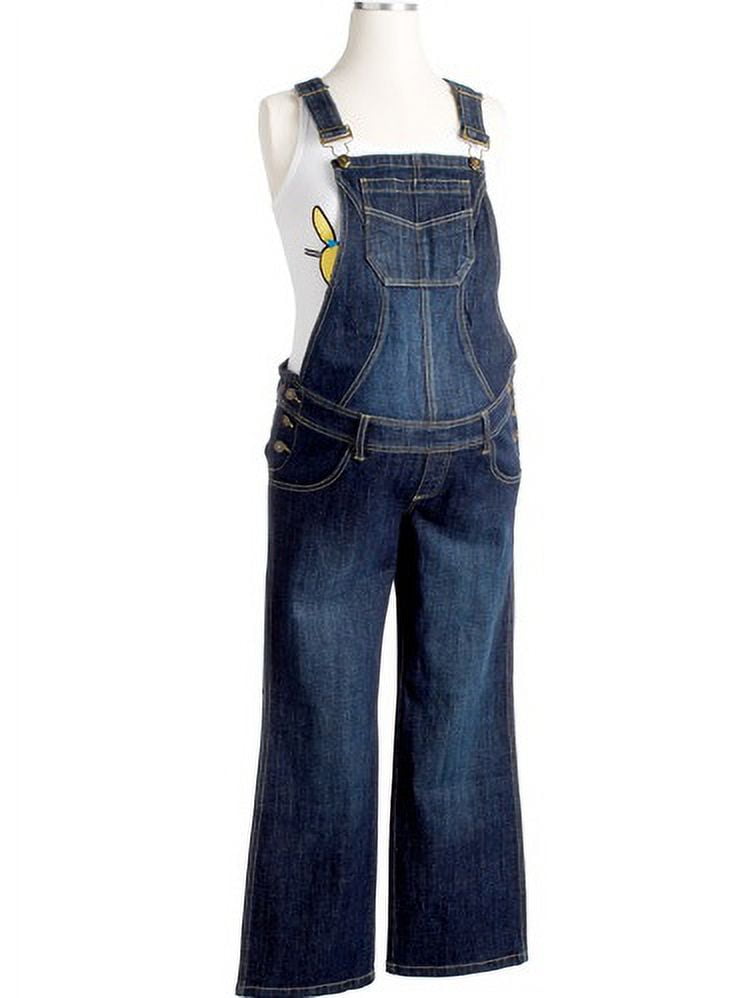 Maternity Denim Overalls