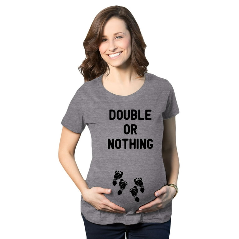 Funny Twins Announcement Tshirt For Mom To Be Funny Twins Announcement Tshirt For Mom To Be