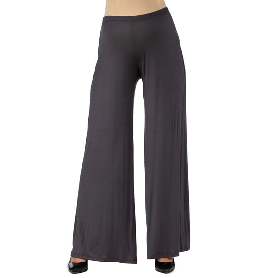 Maternity Elastic Waist Flared Palazzo Pants