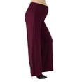 thumbnail image 1 of Maternity Elastic Waist Flared Palazzo Pants, 1 of 9