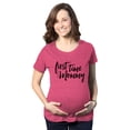 thumbnail image 1 of Maternity First Time Mommy Pregnancy T shirt Cute Belly Bump Tee Mother to Be, 1 of 7