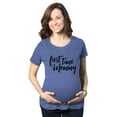 thumbnail image 1 of Maternity First Time Mommy Pregnancy T shirt Cute Belly Bump Tee Mother to Be, 1 of 6