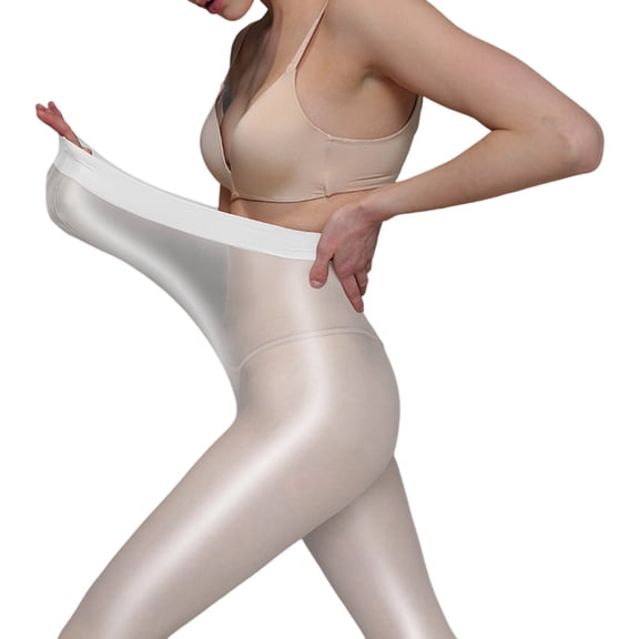 Maternity Friendly Glossy Opaque Pantyhose Soft and Stretch Fabric Without Visible Seam Comfort Fashion Stockings
