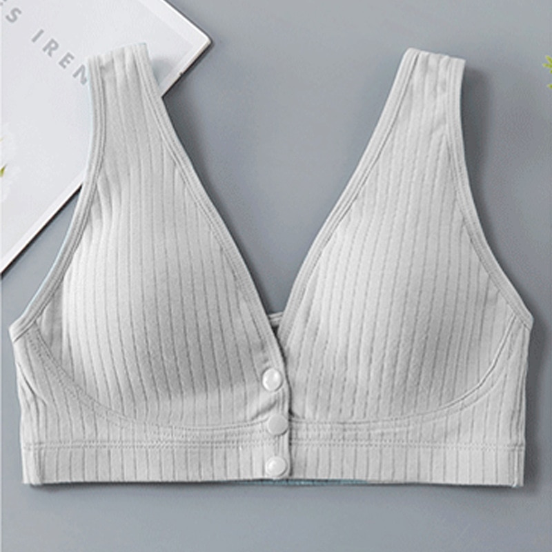 Maternity Front Opening Breastfeeding Bra Gathering AntiSagging