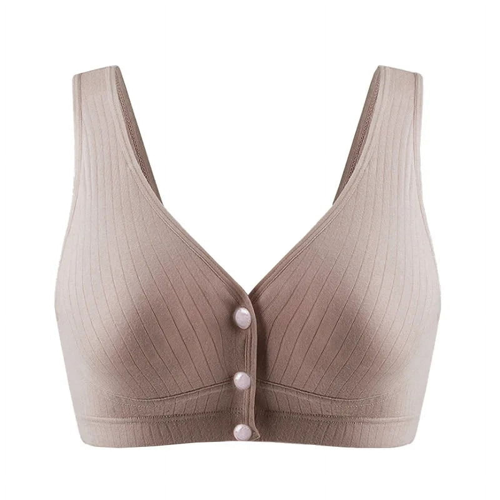 Maternity Front Opening Breastfeeding Bra Gathering AntiSagging