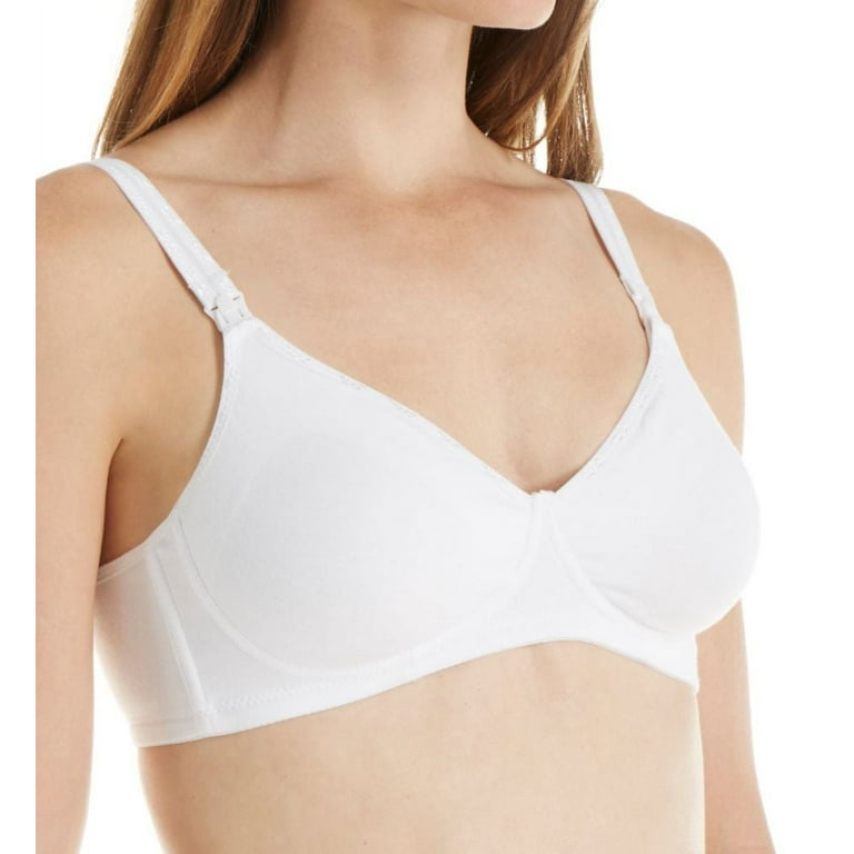 Maternity Full-Figure Essential Wire-free Nursing Bra--Up to Size