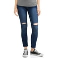 thumbnail image 1 of Maternity Full Panel Distressed Skinny Jeans - Available in Plus Sizes, 1 of 4