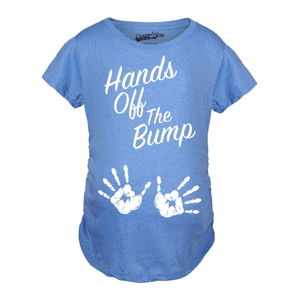 Maternity Hands Off The Bump Cute Pregnancy Shirt Fun Pregnant Gift Announcement