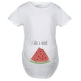 thumbnail image 1 of Maternity I Ate A Seed T Shirt Funny Watermelon Pregnancy Tee, 1 of 8