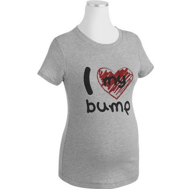 Maternity I Heart My Bump Graphic Tee