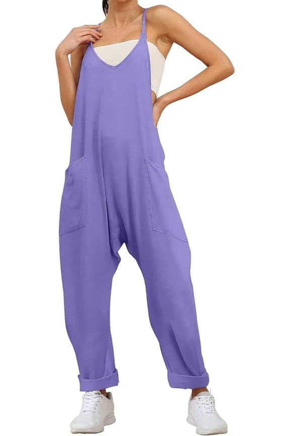 Maternity Jumpsuit,Oversized Jumpsuit Maternity & Postpartum,Wide Leg With Pockets