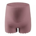 thumbnail image 1 of Maternity Knickers High Waist Ribbed Pregnancy Boxer Panties Adjustable Cotton Over Bump Underwear Soft Breathable Briefs for Pregnant Women, M-3XL, 1 of 7