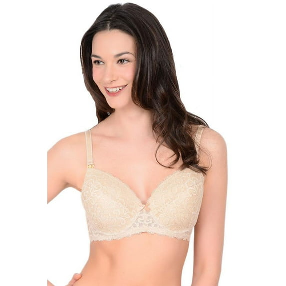 Maternity Lace Details Nursing Bra - Available Up To 42Ddd