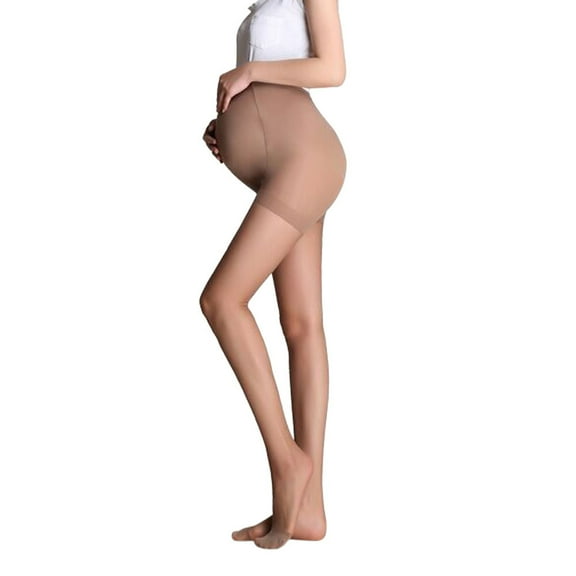 Maternity Lace Pantyhose Comfortable Stretchy Funky Tights Over Belly Support Soft High Waist Hosiery tights for women