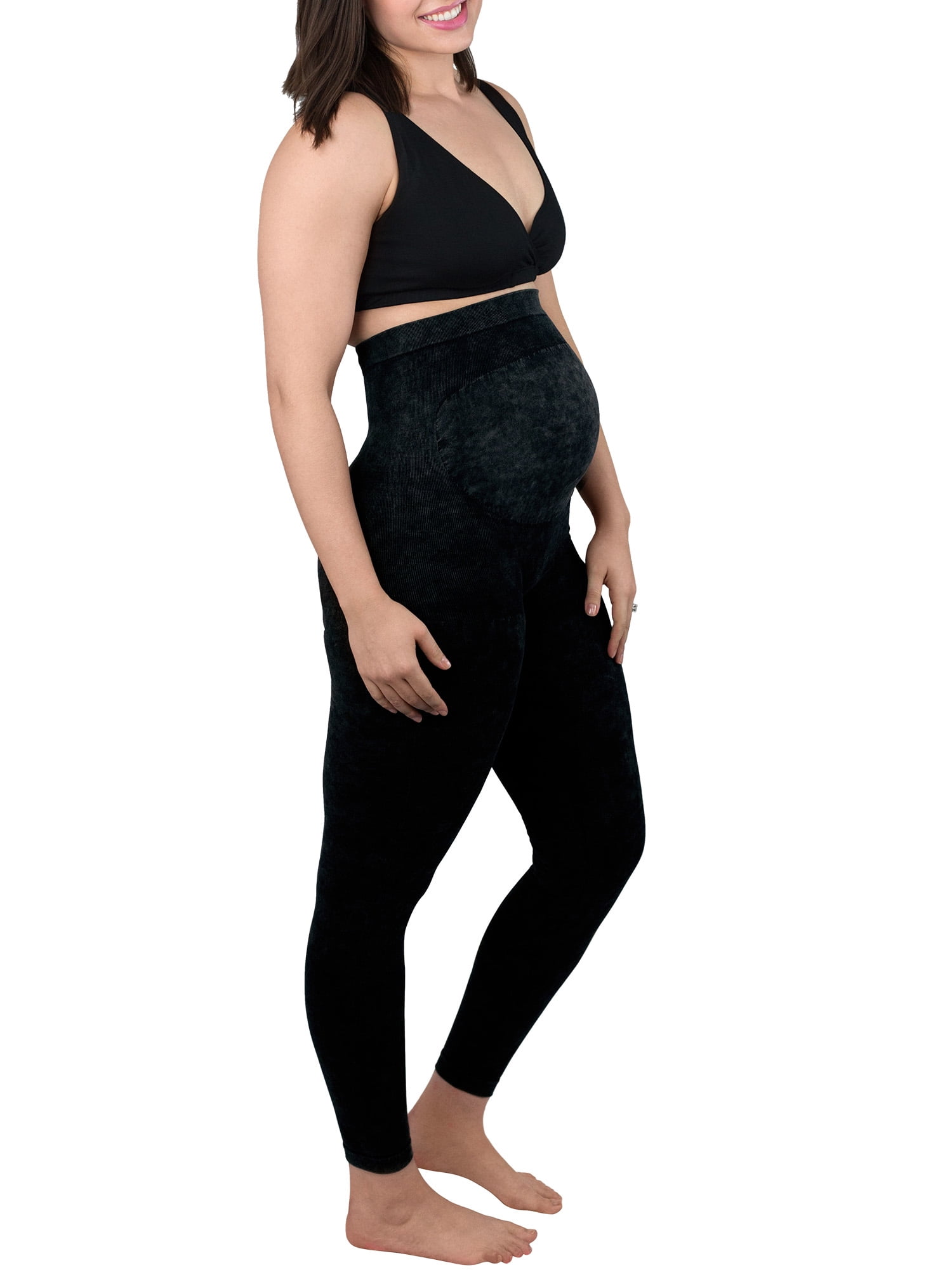 Maternity Legging With Built In Maternity Support Band