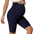 thumbnail image 1 of Maternity Leggings Over The Belly Women's Stretch Pregnancy Shorts High Waist Yoga Workout Activewear Comfortable Breathable Soft Fabric, 1 of 2