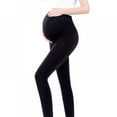 thumbnail image 1 of Maternity Leggings Pregnancy Shaping Over The Belly Maternity Graduated Compression Tights Hosiery, 1 of 8