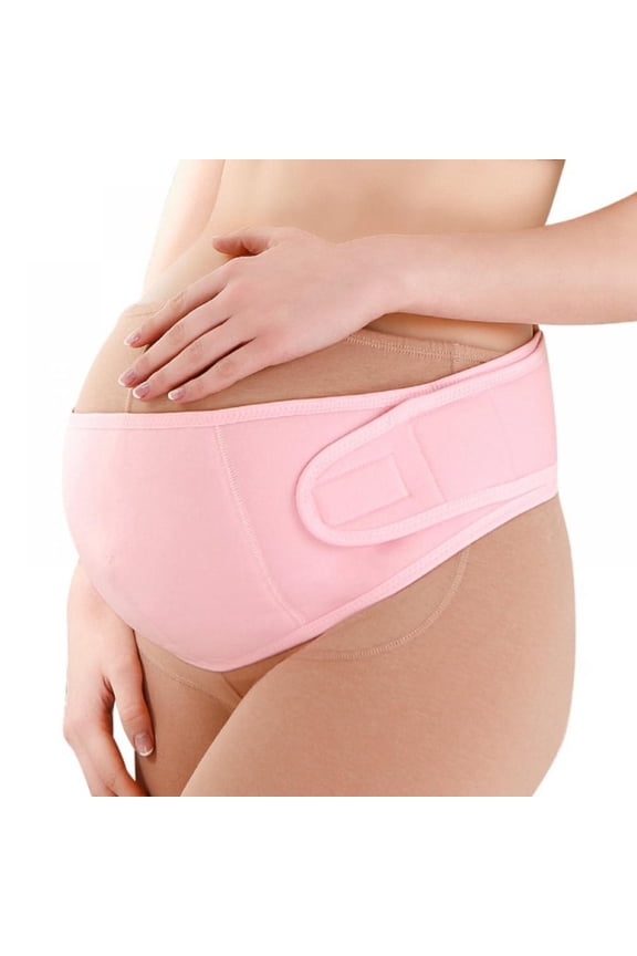 Maternity Medium Support Belly Abdomen and Back Breathable Pregnancy Support Adjustable Belt,L/XL