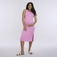 thumbnail image 1 of Maternity Motherhood® Racerback Tank Dress Color: Cyclamen Size: XXL-MAT, 1 of 4