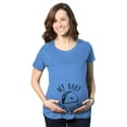 thumbnail image 1 of Maternity My Baby Loves Tacos Funny T shirt Cute Announcement Pregnancy Bump Tee, 1 of 7