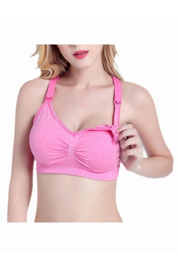 Maternity Nursing Bra Breast Feeding Push Up Wire free Bra Breastfeeding Underwear For Pregnant