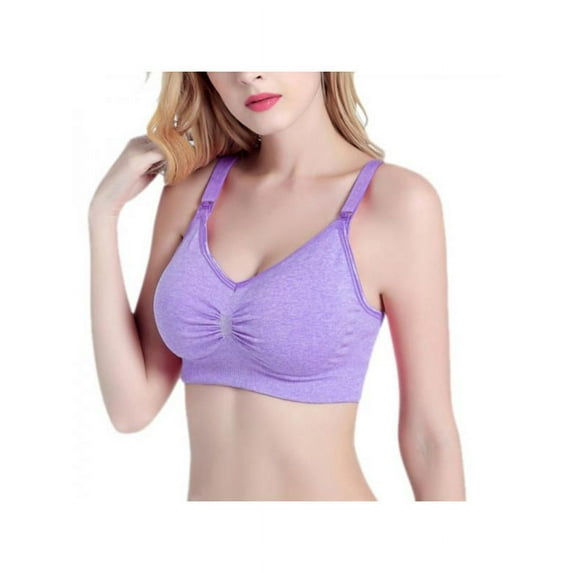 Maternity Nursing Bra Breast Feeding Push Up Wire free Bra Breastfeeding Underwear For Pregnant