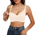 thumbnail image 1 of Maternity Nursing Bra Seamless Wireless Support Pregnancy Postpartum Breastfeeding Comfort Fit Bra with Soft Stretchable Fabric for New Moms Daily Nursing, 1 of 4