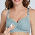 thumbnail image 1 of Maternity Nursing Bra with Front Opening Cotton Comfort for Breastfeeding and Postpartum, 1 of 5