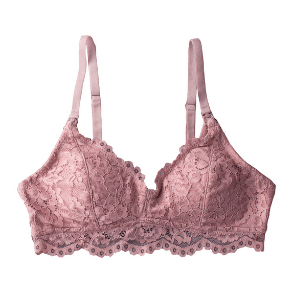 Maternity Nursing Bras Breastfeeding Adjustable Wireless Lace Bralette Comfortable Pumping Bras for Women No Underwire