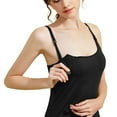 thumbnail image 1 of Maternity Nursing Tank Tops Breastfeeding Cami Top Womens Nursing Maternity Cami Built in Bra, 1 of 9