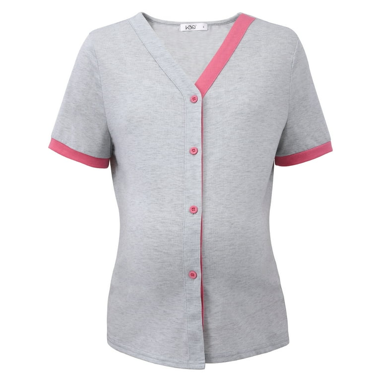 Button tops for breastfeeding sale