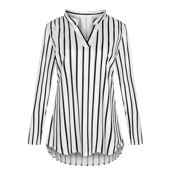 Maternity Nursing Tops for Women Plaid Printed V Neck Rolled Long Sleeves Breastfeeding Shirts Maternity Work Clothes for Pregnant Women