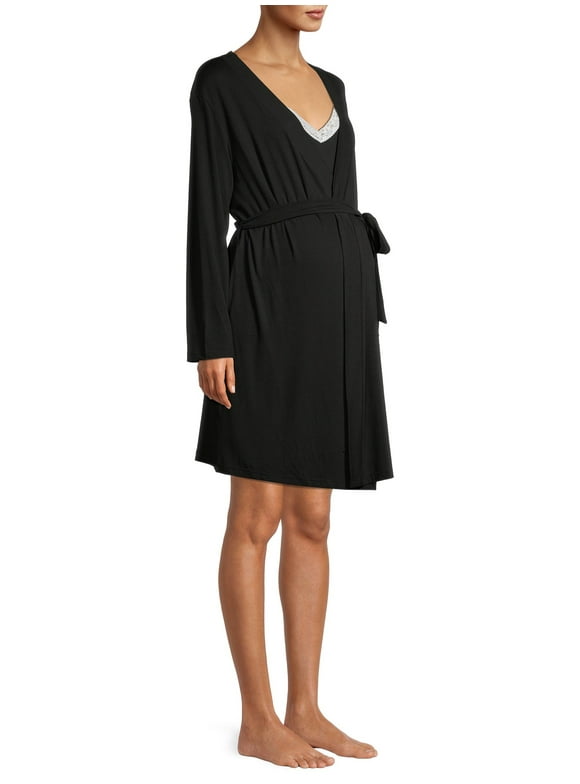 Mom Robe And Swaddle Set