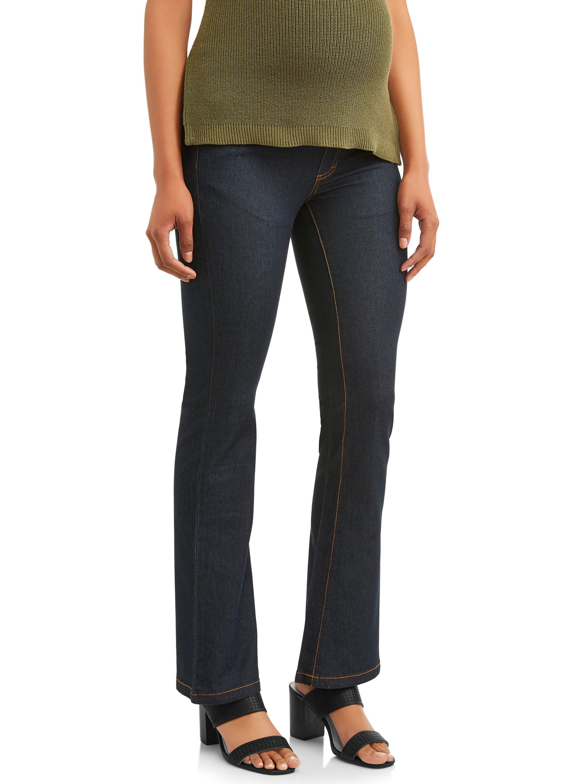 Maternity Oh! Mamma Flared Jean with Full Panel (Available in Multiple Colors)